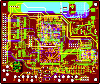 Printed circuit boards PCB example